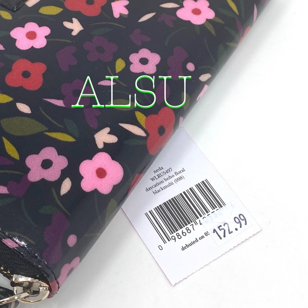 Kate ♠️Spade Neda Daycation Boho Floral Wallet - Picture 5 of 5